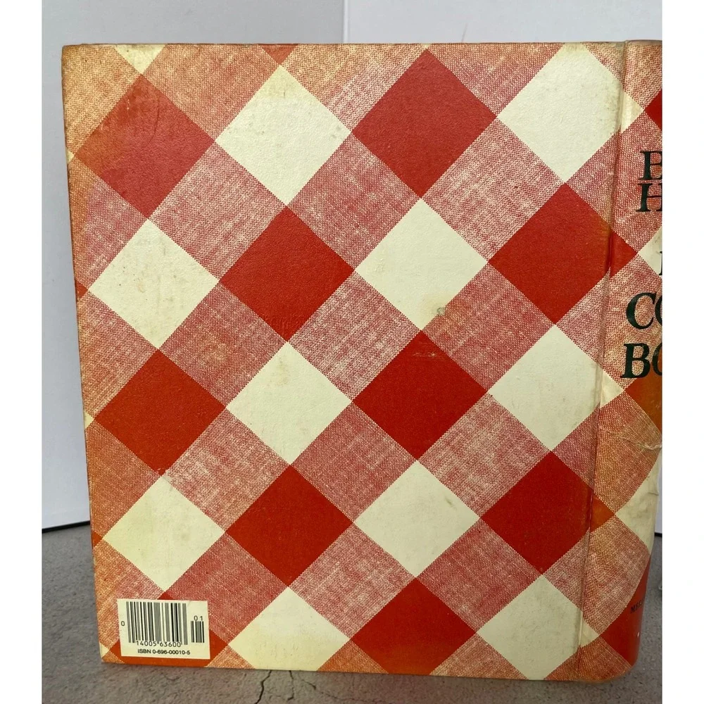 Better Homes and Gardens New Cook Book Red Plaid Binder Good‎ Vintage Recipes